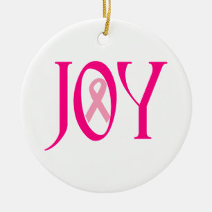 Borstkanker Joy Keramisch Ornament