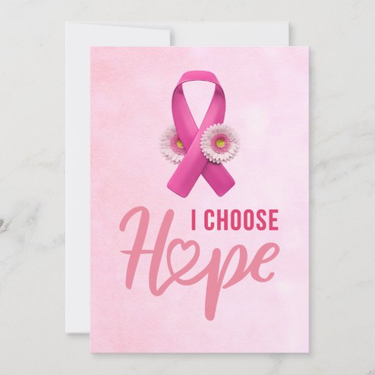 Borstkanker Kaart (Voorkant)
