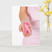 Borstkanker Kaart (Gele Bloem)