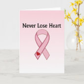 Borstkanker Kaart (Gele Bloem)