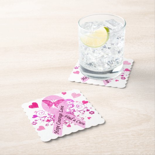 Borstkanker Kartonnen Onderzetters (Insitu)