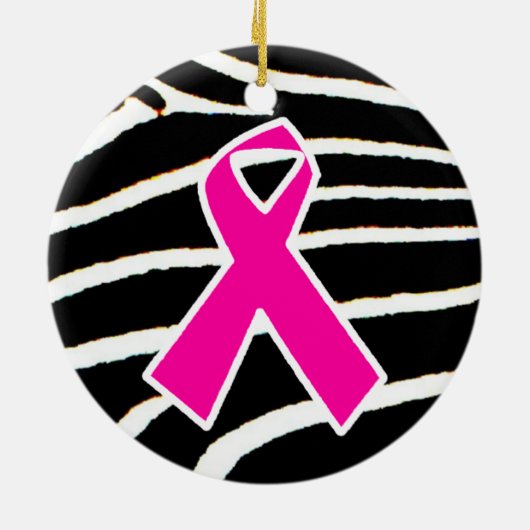 Borstkanker Keramisch Ornament (Achterkant)