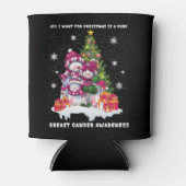 Borstkanker: kerstboom blikjeskoeler (Voorkant)