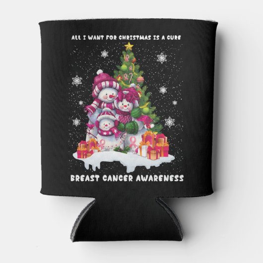 Borstkanker: kerstboom blikjeskoeler (Voorkant)