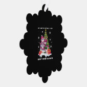 Borstkanker: kerstboom ornament kaart (Rechts)