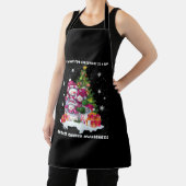 Borstkanker: kerstboom schort (Insitu)