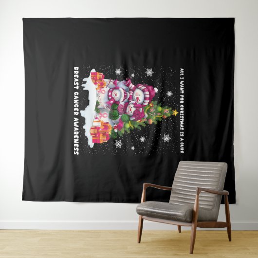 Borstkanker: kerstboom wandkleed (In Situ (horizontaal))