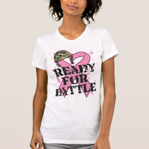 Borstkanker klaar voor de strijd t-shirt