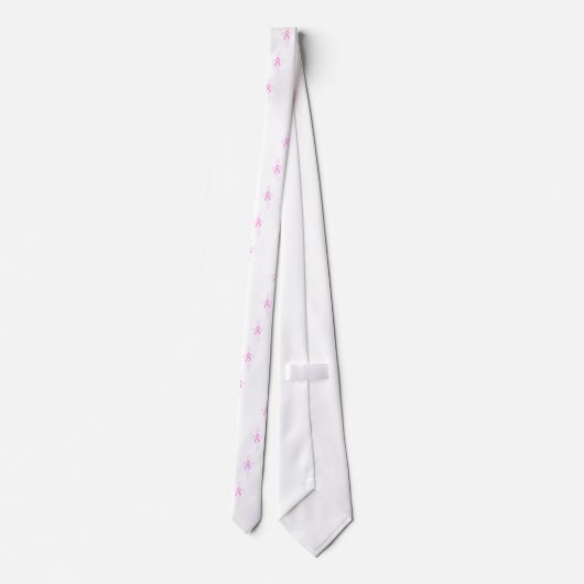 Borstkanker Kruis Stropdas (Achterkant)