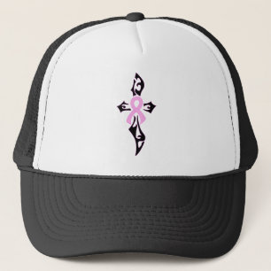 Borstkanker Kruis Trucker Pet