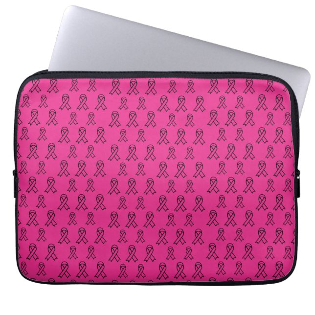 Borstkanker Laptop Sleeve (Voorkant)