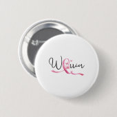 Borstkanker Maand Vlinders Roze Lint Vrouwen Ronde Button 5,7 Cm (Voorkant /achterkant)