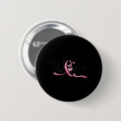 Borstkanker Maand Vlinders Roze Lint Vrouwen Ronde Button 5,7 Cm (Voorkant /achterkant)