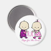 Borstkanker Magneet (Voorkant / Achterkant)