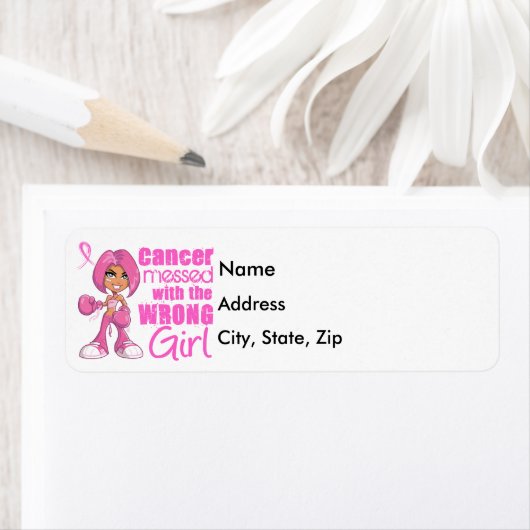 Borstkanker meisje 1 etiket (Insitu)