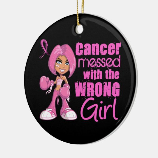 Borstkanker meisje 1 keramisch ornament (Links)