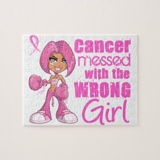 Borstkanker meisje 1 legpuzzel (Horizontaal)
