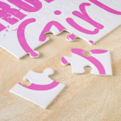 Borstkanker meisje 1 legpuzzel (Zijkant)