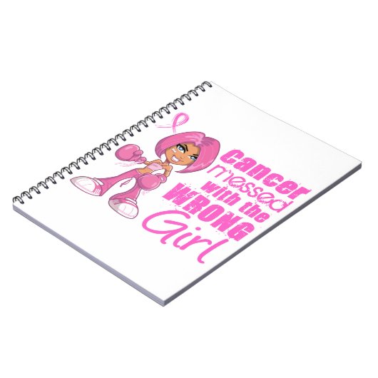 Borstkanker meisje 1 notitieboek (Linkerzijde)