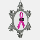 Borstkanker Memorial Ornament (Links)