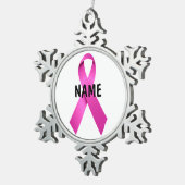 Borstkanker Memorial Ornament (Rechts)