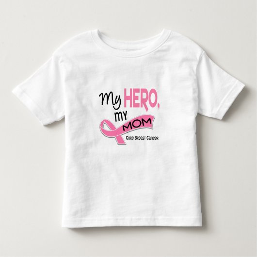 Borstkanker MIJN HERO, MIJN MOM 42 Kinder Shirts (Voorkant)