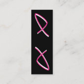 Borstkanker Mini Visitekaartje (Achterkant)