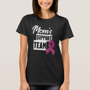 Borstkanker Moeder Ondersteuning Roze Lint Borst T-shirt