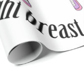 Borstkanker - Niemand vecht alleen AA Cadeaupapier (Rol Hoek)