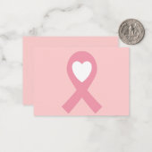 Borstkanker Notitiekaartje (Voorkant / Achterkant in situ)