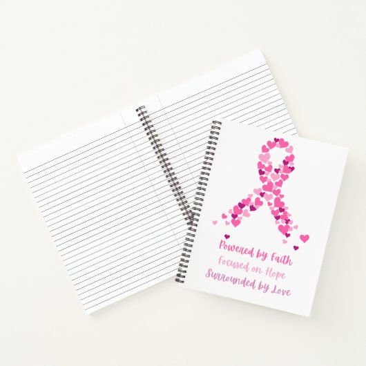 Borstkanker ondersteunend Notitieboek (Binnen)