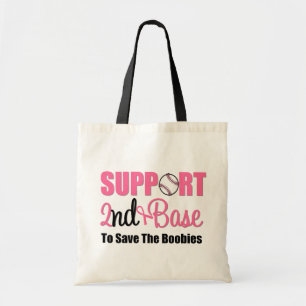 Borstkanker Ondersteuning 2e Base Tote Bag
