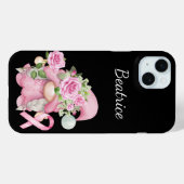 BORSTKANKER ONDERSTEUNING & BEWUSTWORDING Case-Mate iPhone CASE (Achterkant (horizontaal))