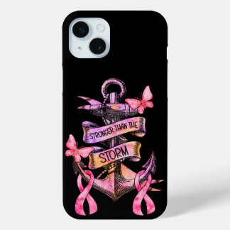BORSTKANKER ONDERSTEUNING & BEWUSTWORDING iPhone 15 MINI HOESJE