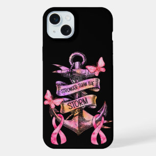 BORSTKANKER ONDERSTEUNING & BEWUSTWORDING iPhone 15 PLUS CASE