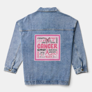 Borstkanker Ondersteuning Denim Jacket