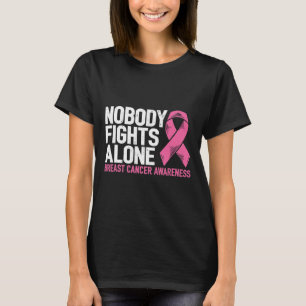 Borstkanker Ondersteuning Familie Strijd Borstkank T-shirt