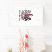 Borstkanker Ondersteuning Paard Vector T-shirt Ont Spandoek (Insitu)