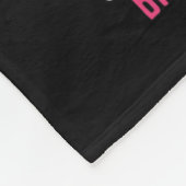 Borstkanker Ondersteuning Pink Breast Cancer Aware Fleece Deken (Hoek)