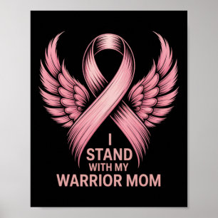 Borstkanker Ondersteuning Roze Oktober Borstkanker Poster