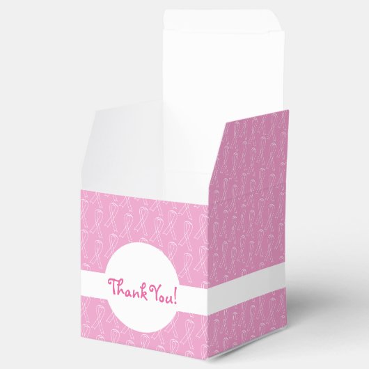 Borstkanker ondersteuningsbox bedankdoosjes (Geopend)