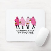 Borstkanker op woensdag hebben we roze Draag Muismat (Met muis)