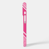 Borstkanker Overlevende aangepaste roze lint Case-Mate iPhone Case (Achterkant / Links)