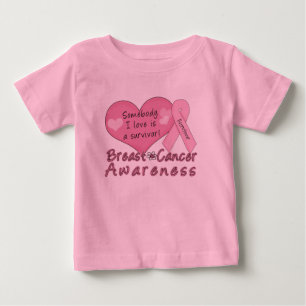 Borstkanker Overlevende Baby T-shirt