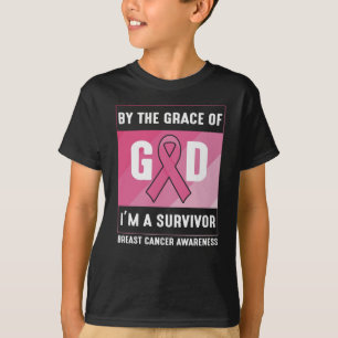 Borstkanker Overlevende door Gods genade Christeli T-shirt