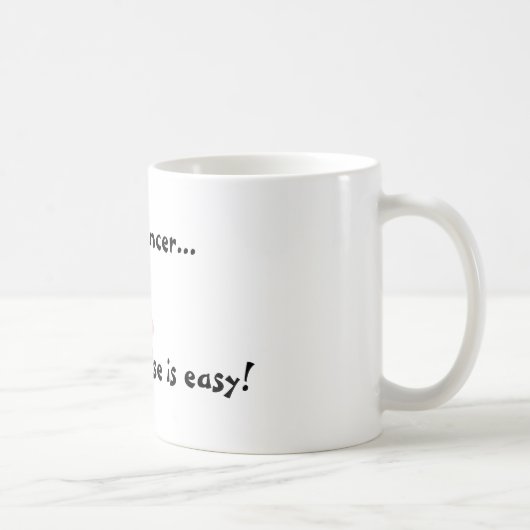 Borstkanker overlevende koffie mok (Rechts)