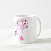 Borstkanker Overlevende koffie Mok (Voorkant rechts)
