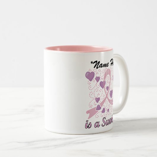  borstkanker Overlevende Mok (Voorkant rechts)