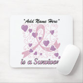 borstkanker Overlevende muizepad Muismat (Met muis)