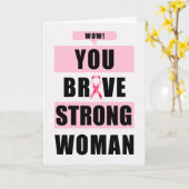 Borstkanker overlevende remissie gefeliciteerd kaart (Gele Bloem)